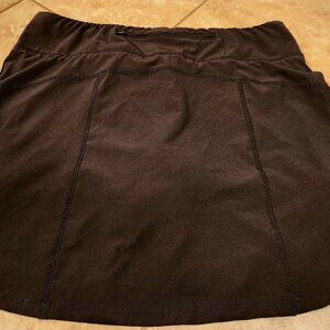 Marika Brand black skort with pockets!